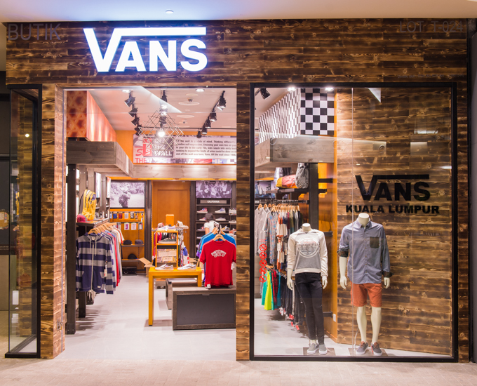 vans store in megamall