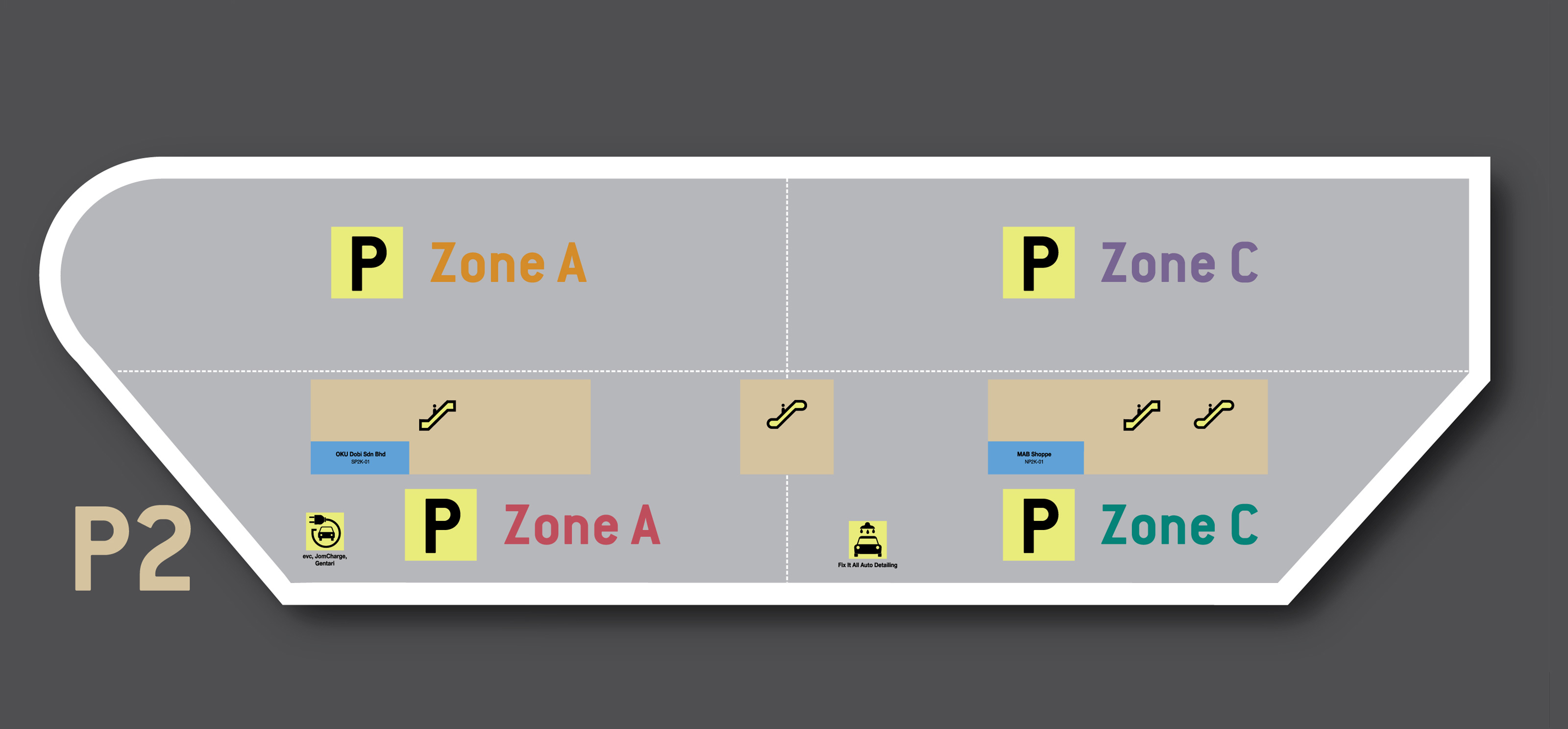 MV City Map  Mid Valley Megamall