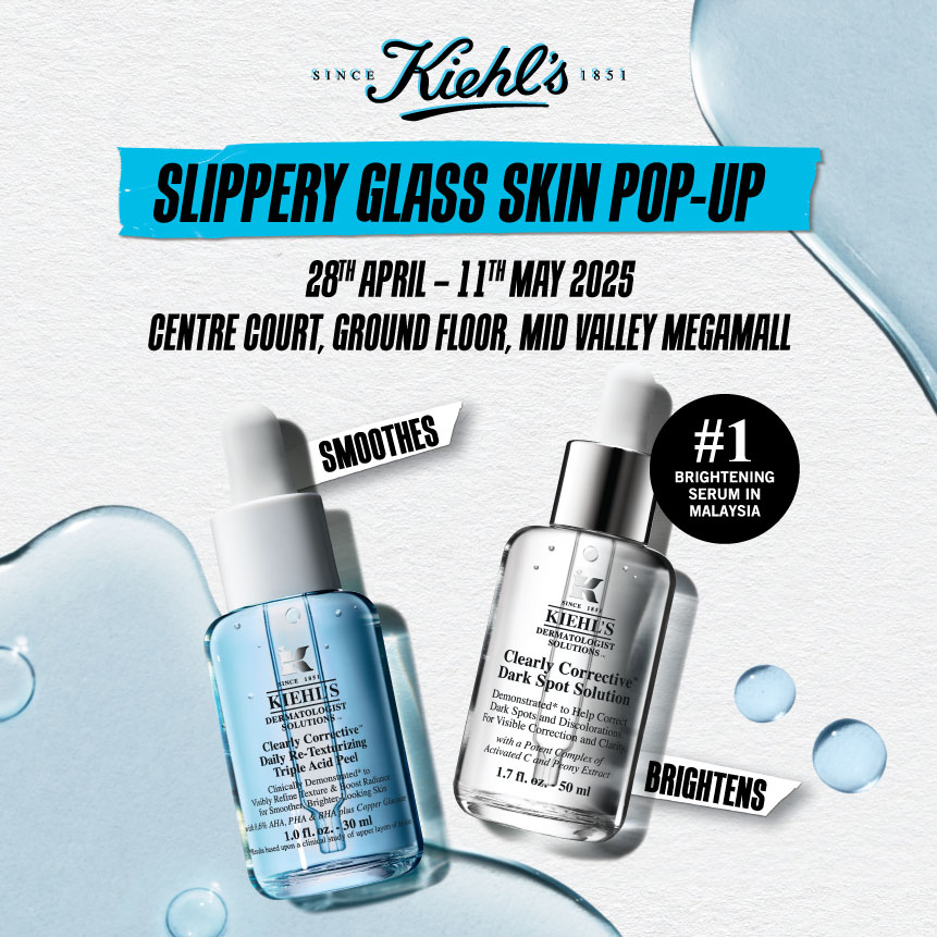 Slippery Glass Skin Pop-Up by Kiehl's