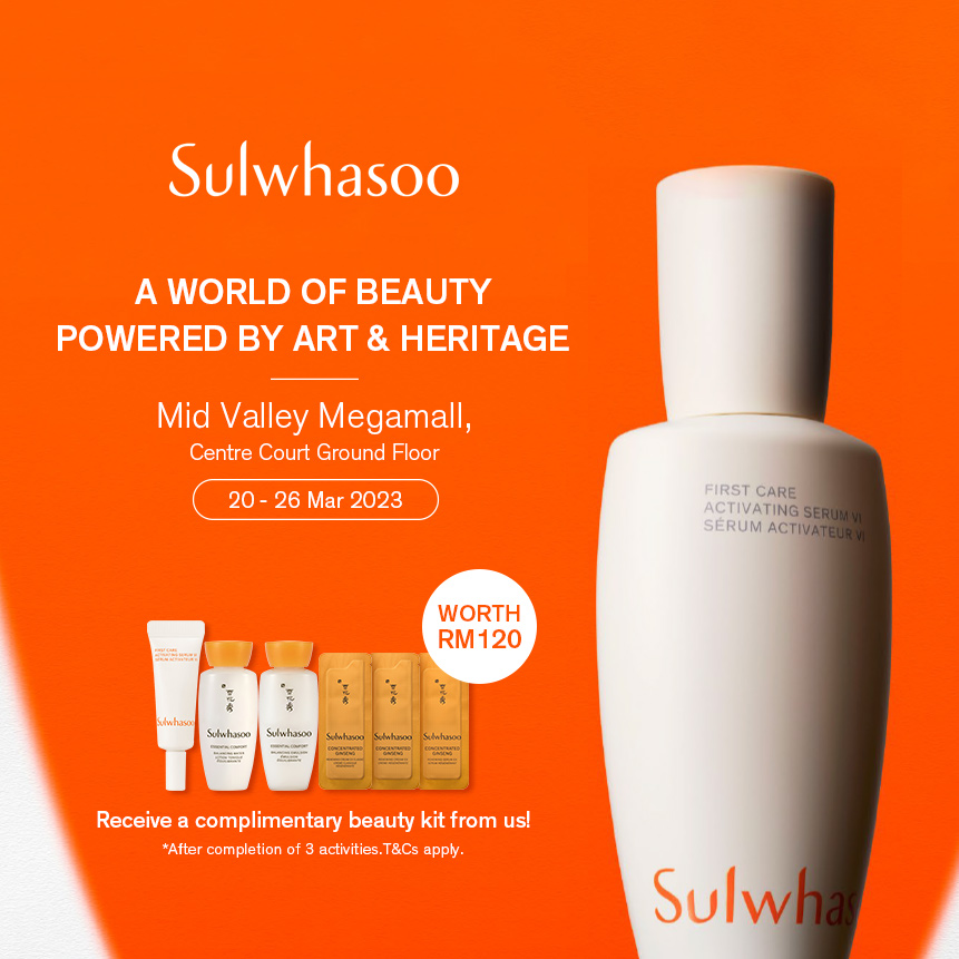 Sulwhasoo First Care Activating Serum 6th AD Launch